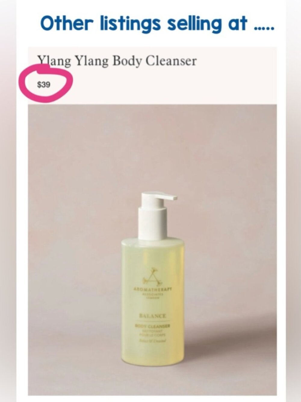 AROMATHERAPY ASSOCIATES LONDON BALANCE BODY CLEANSER 300ml/10 oz. - Picture 6 of 12